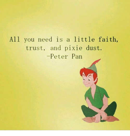From What If to Pixie Dust